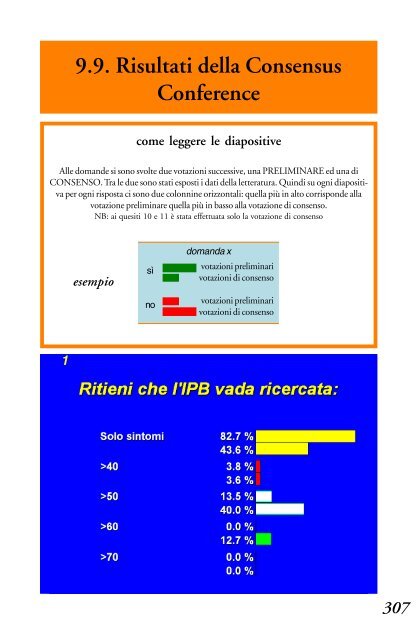 4.3.1 Sintesi e raccomandazioni - Biblioteca Medica