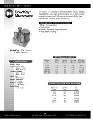 164 Series - DowKey Microwave