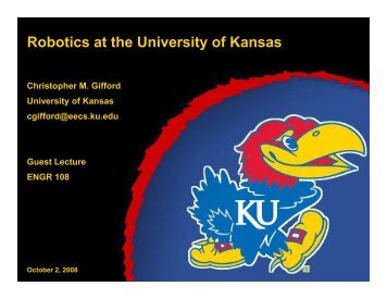 Christopher M. Gifford - The University of Kansas