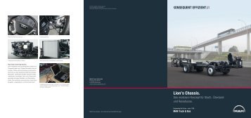 Lion's Chassis (de) (1 MB PDF) - MAN Truck & Bus Schweiz AG