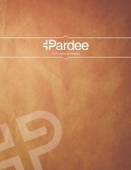 2010 Annual Report - Pardee Hospital