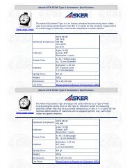 AskerÂ® ASTM D2240 Type A Durometers - Corporate Consulting ...