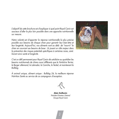 Brochure Prestige - Breed Nutrition - Royal Canin