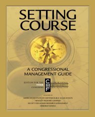 Setting Course - 113th Edition - Excerpt - Congressional ...