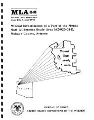 MLA 35-88 - State of Arizona Department of Mines and Mineral ...