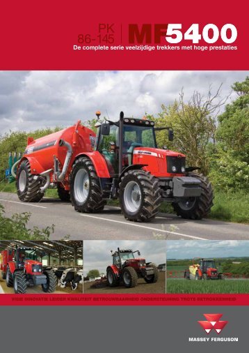 Massey Ferguson mf5400 - Mechanisatiebedrijf Frans van der Veen