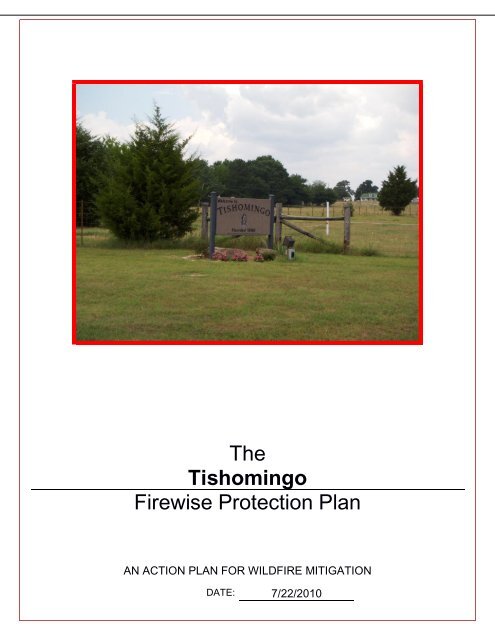 Tishomingo - Oklahoma Forestry Services
