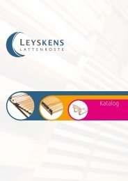 10 JAHRE - Les Sommiers à lattes LEYSKENS