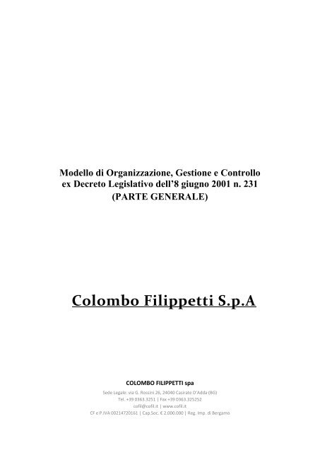 Colombo Filippetti S.p.A