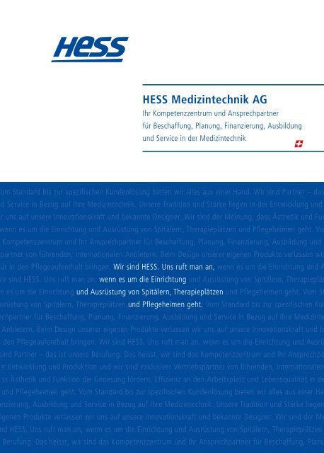 4A - HESS Medizintechnik AG