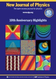 New Journal of Physics - Vapor