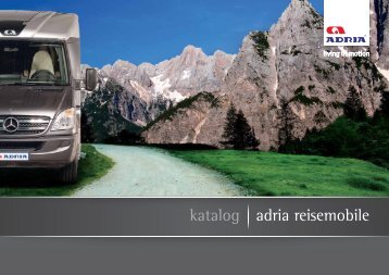 katalog adria reisemobile - ADRIA Mobile