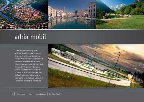 katalog adria reisemobile - ADRIA Mobile