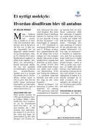 Et nyttigt molekyle: Hvordan disulfiram blev til antabus