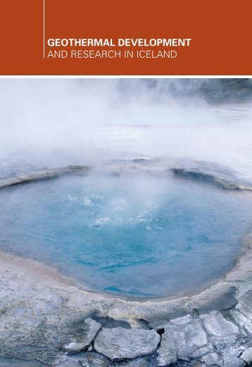 geothermal development and research in iceland - Orkustofnun