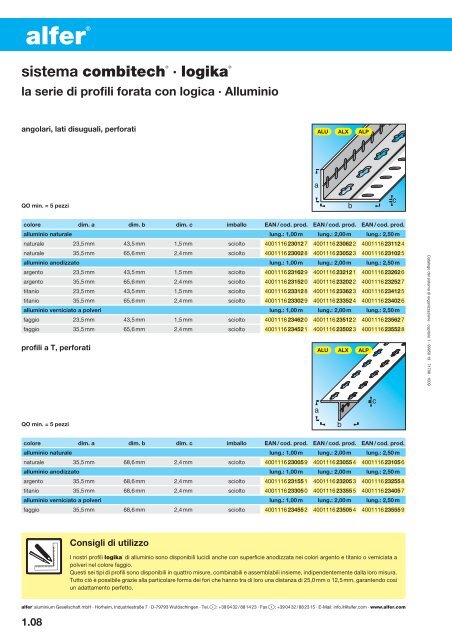 Catalogo del sistema di organizzazione, capitolo 1 (PDF)