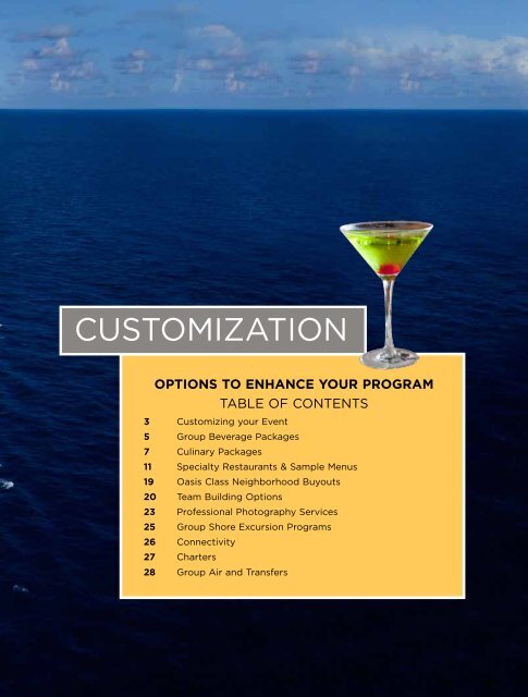 Customization Guide - Royal Caribbean