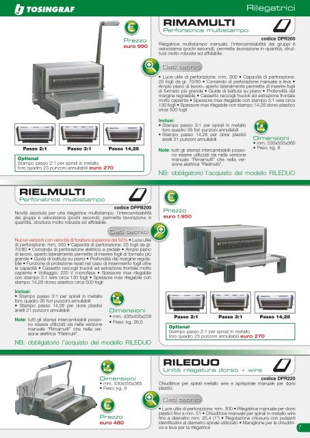 catalogo/listino Ufficio - UtilGraph.it