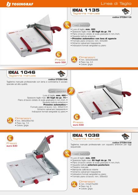 catalogo/listino Ufficio - UtilGraph.it