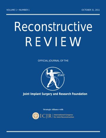 to download PDF - Joint Implant Surgery & Research Foundation