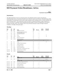 820 Payment Order/Remittance Advice - ATIS