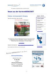 Mai - Deutsche Edelstahlwerke KarriereWERKSTATT GmbH