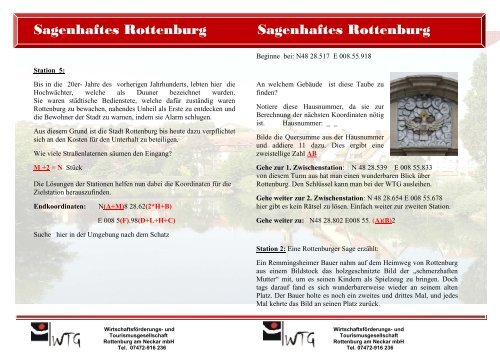 Sagenhaftes Rottenburg Sagenhaftes Rottenburg - WTG Rottenburg ...