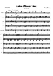 Intro (Ouvertüre) - Streichersection.mus - Musical Fever