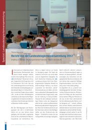 Bericht von der Landesdelegiertenversammlung 2012