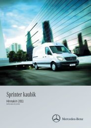 Sprinter kaubik - Silberauto