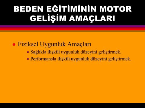 ÃOCUKLARDA MOTOR GELÄ°ÅÄ°M