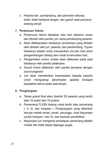 Pedoman FLS2N 2014 SMA