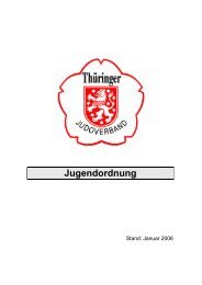 Jugendordnung - ThÃ¼ringer Judo-Verband e.V.
