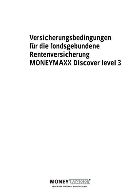 Mmx 0007 01 13 Bedingungsheft Discover Level 3 Ig e