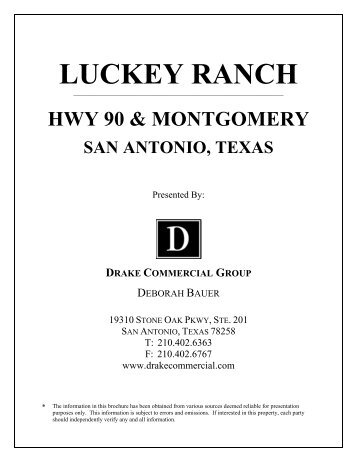 LUCKEY RANCH - Drake Commercial Group