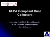 NFPA Compliant Dust Collectors