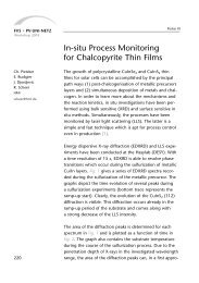 In-situ Process Monitoring for Chalcopyrite Thin Films