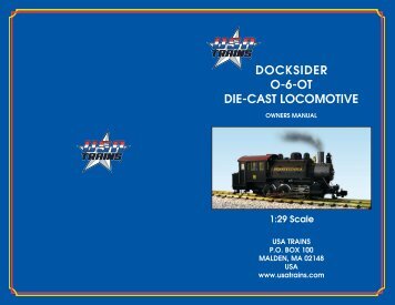 Dockside Manual.qxd - USA Trains