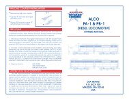 Alco PA Manual - USA Trains