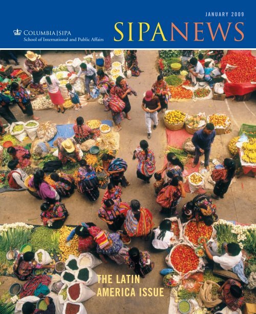 SIPANEWS - School of International and Public Affairs - Columbia ...