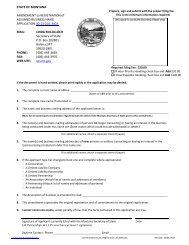 Amendment to Registration - the Montana Secretary of State Website