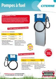 SpÃ©cial Stockage Carburant - Beiser