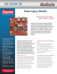 Dante Legacy Module