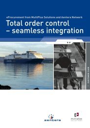 Total order control – seamless integration