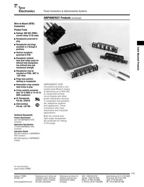 Power Connector Systems