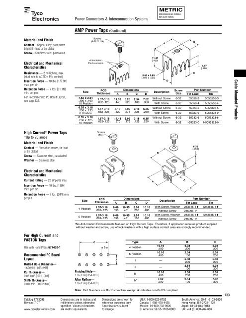 Power Connector Systems