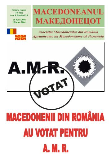 Download PDF - asociatia macedonenilor din romania