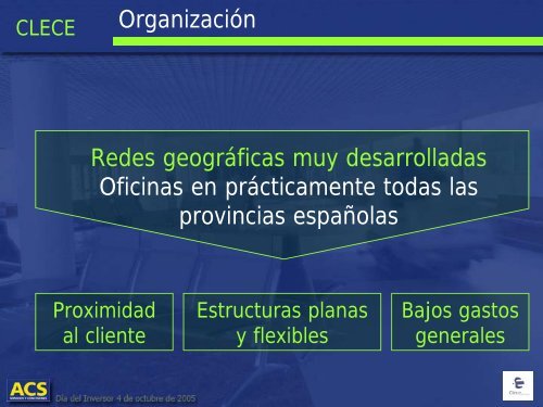 CLECE: Mantenimiento Integral - D. CristÃ³bal Valderas - Grupo ACS