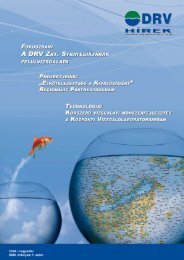 1. 2009. I. negyedÃ©v - DunÃ¡ntÃºli RegionÃ¡lis VÃ­zmÅ± Zrt.