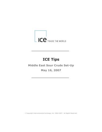 ICE Maker User Guide